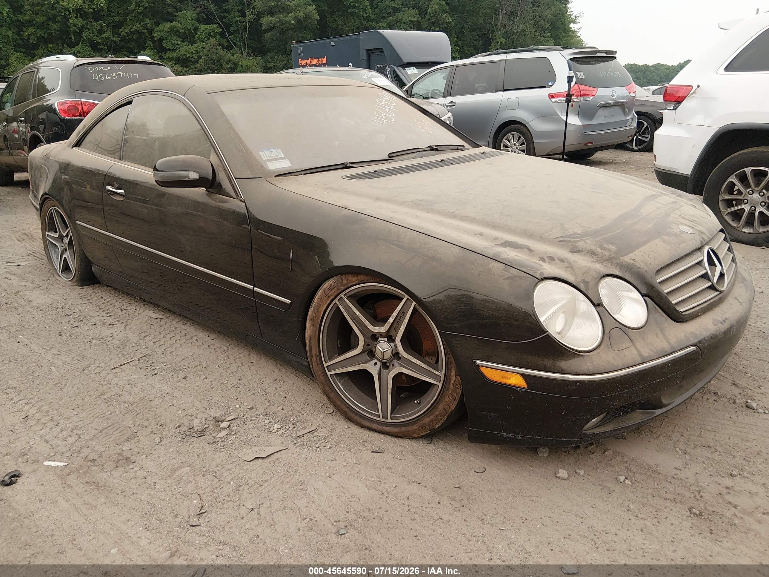 2000 MERCEDES-BENZ CL 500 CL500