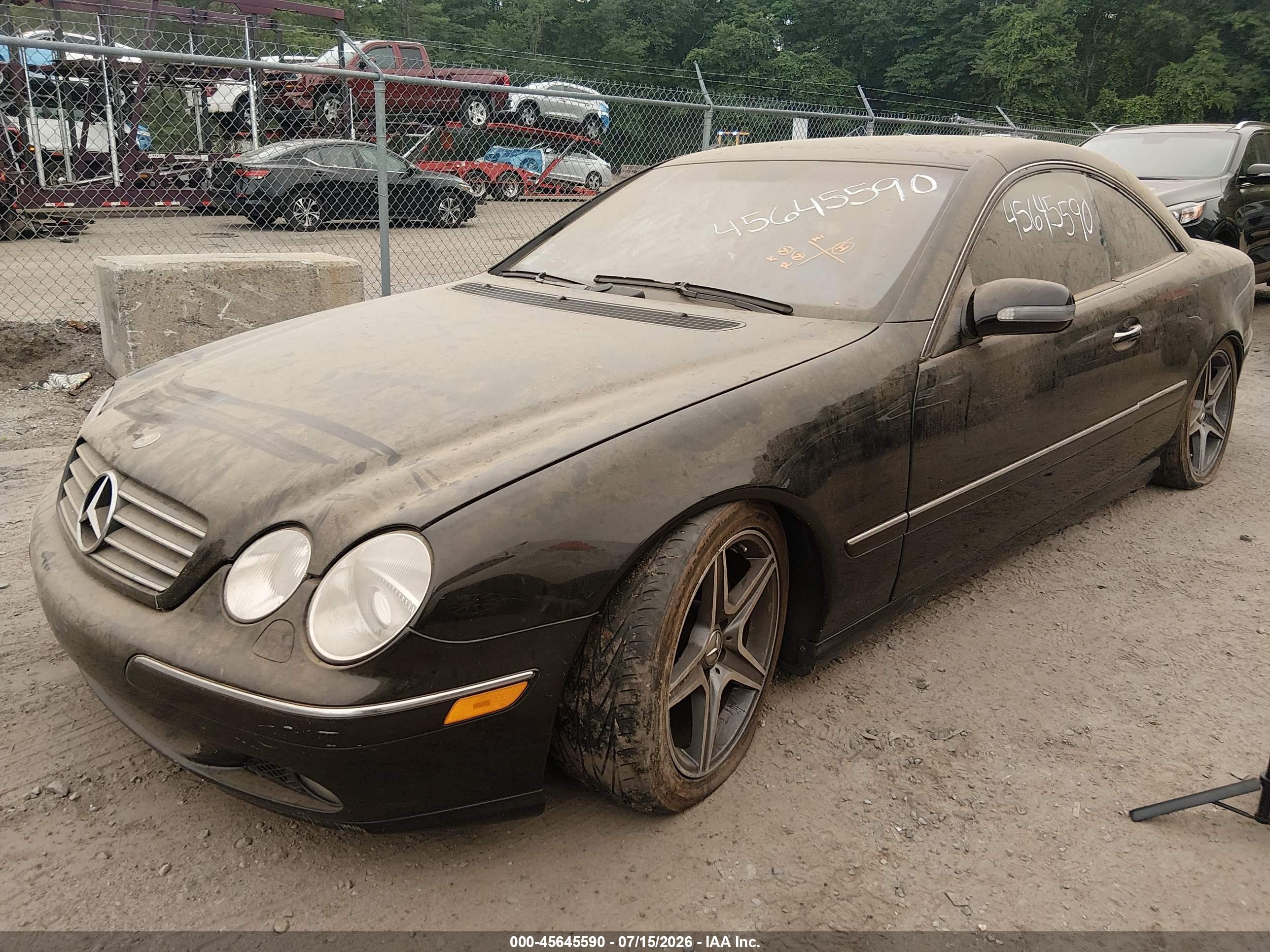 2000 MERCEDES-BENZ CL 500 CL500