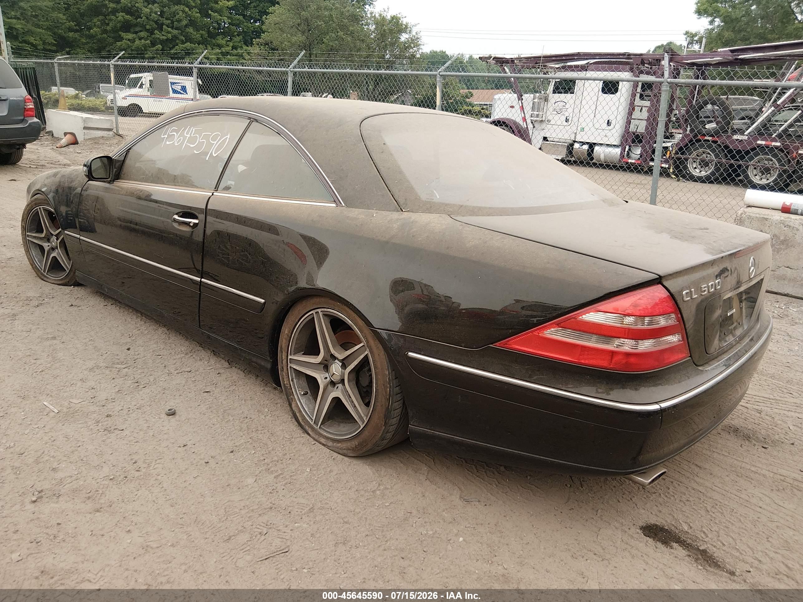 2000 MERCEDES-BENZ CL 500 CL500