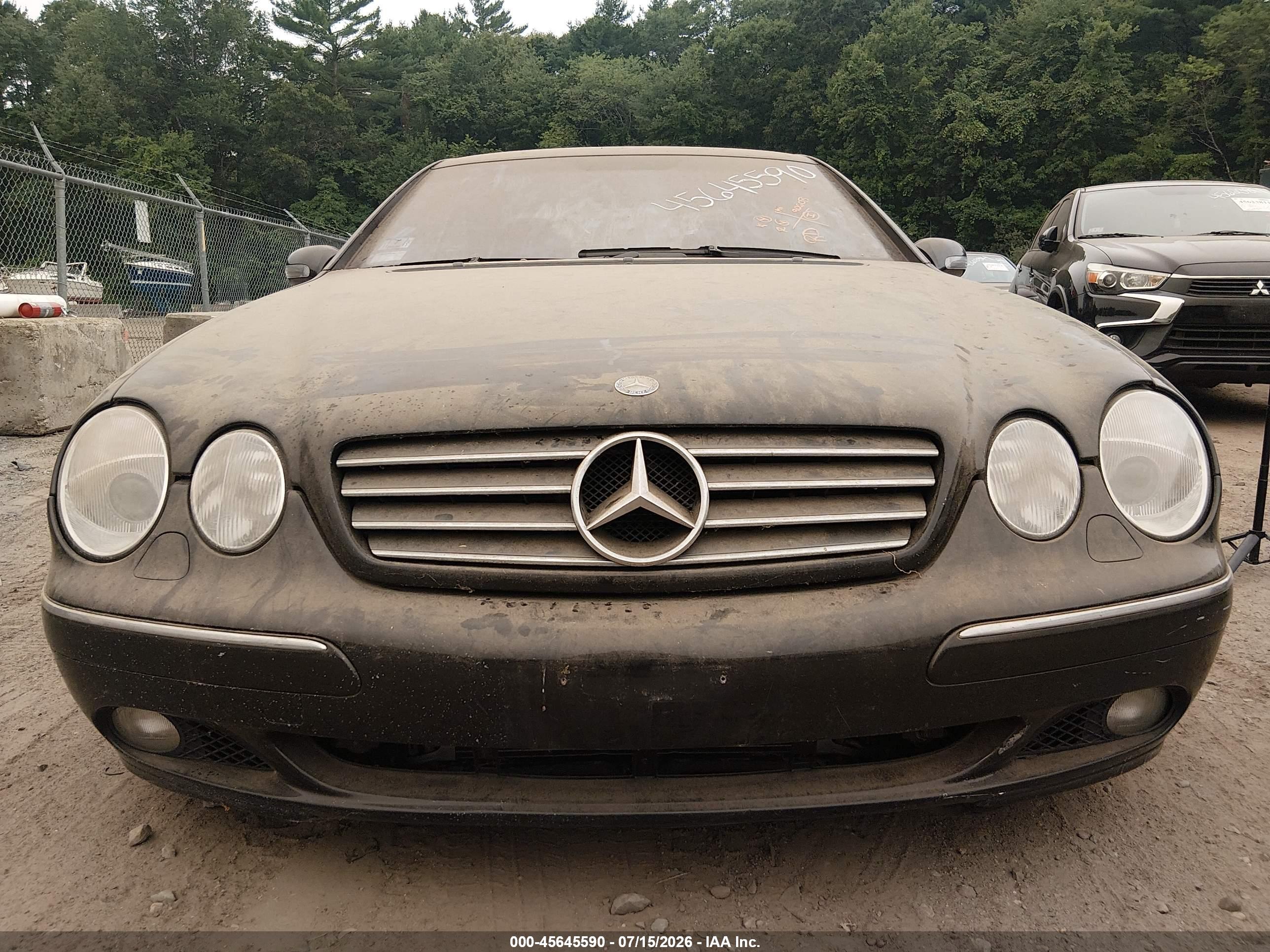 2000 MERCEDES-BENZ CL 500 CL500
