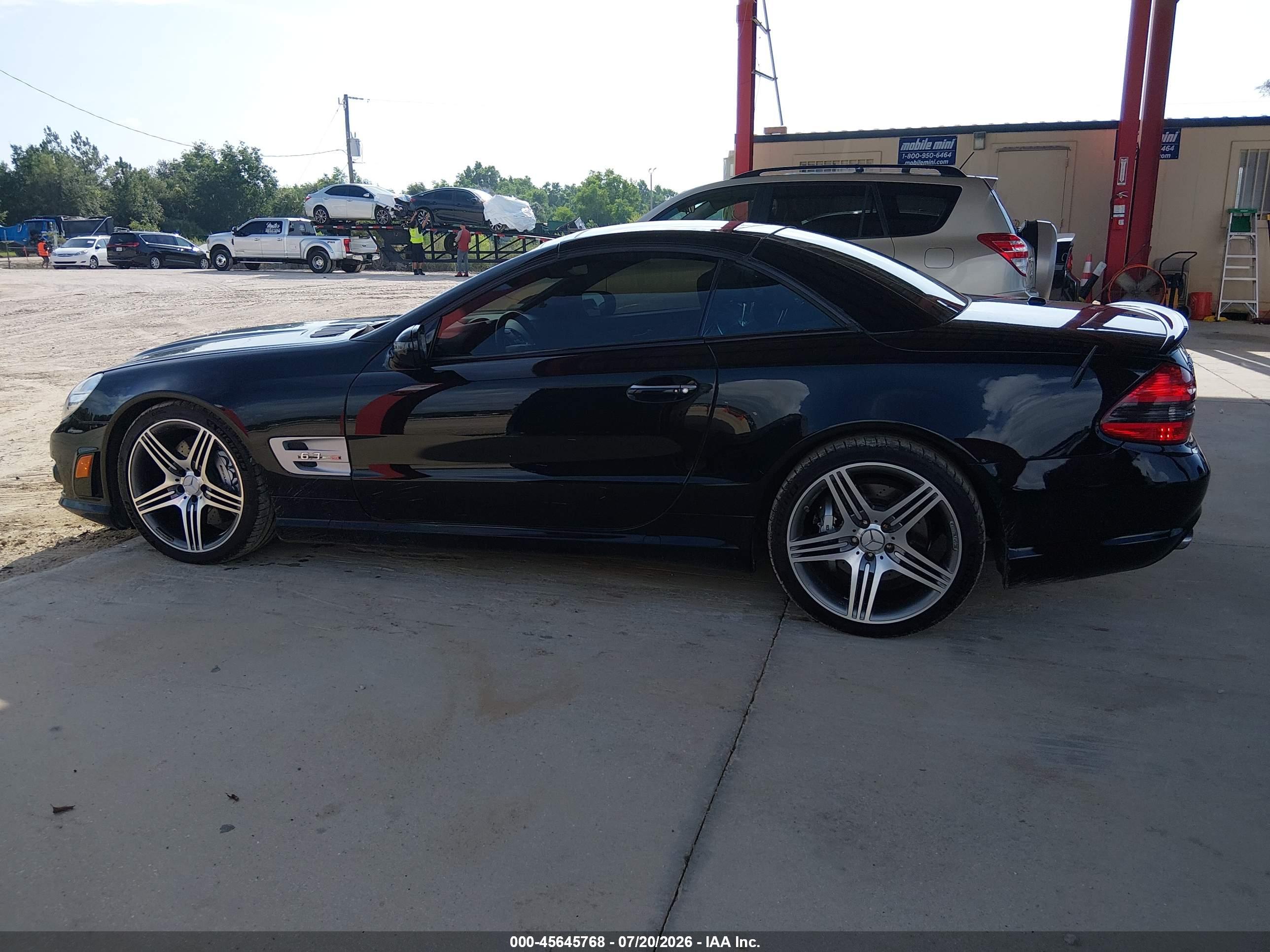 2011 MERCEDES-BENZ SL 63 AMG SL63 AMG