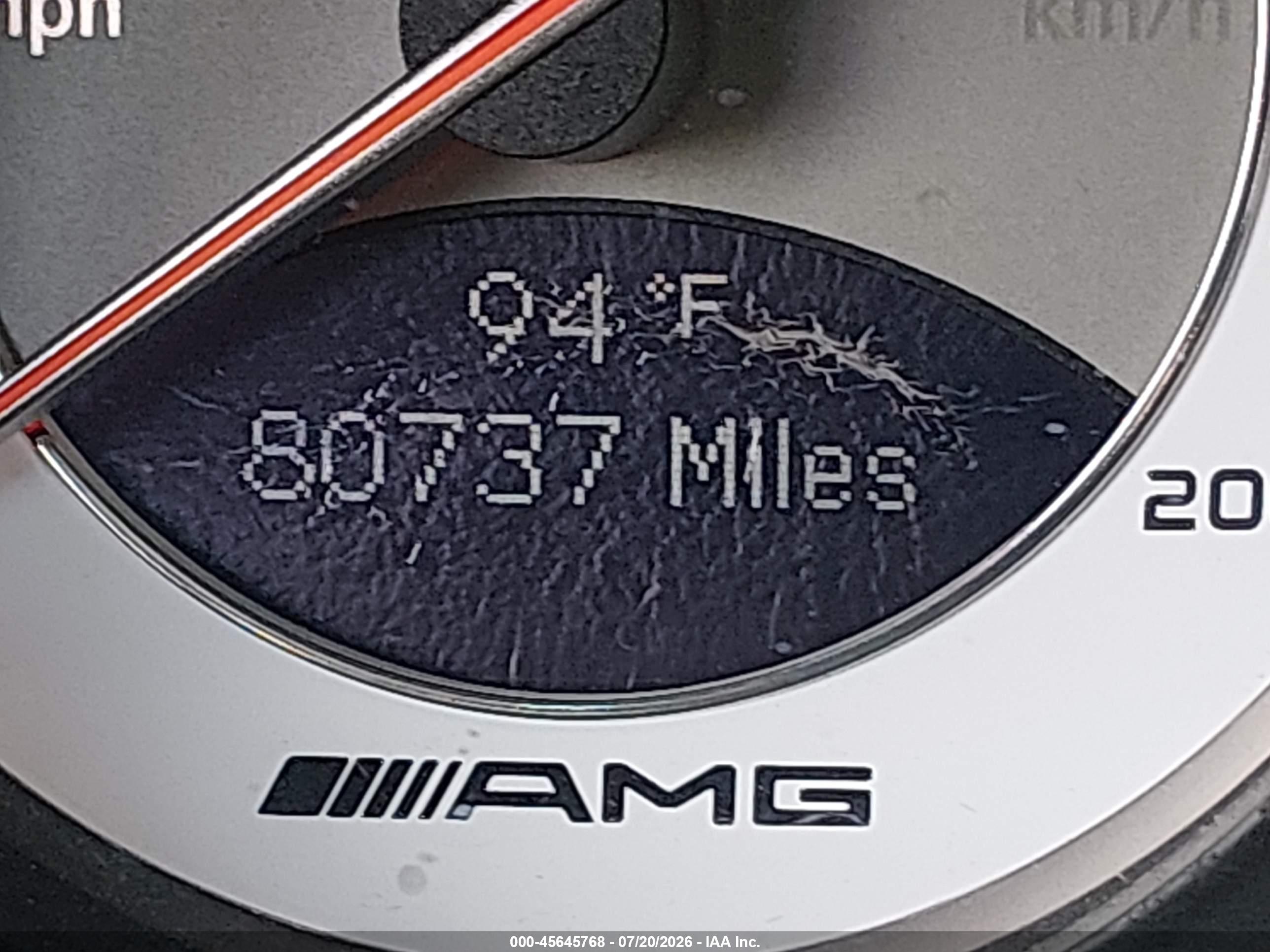 2011 MERCEDES-BENZ SL 63 AMG SL63 AMG