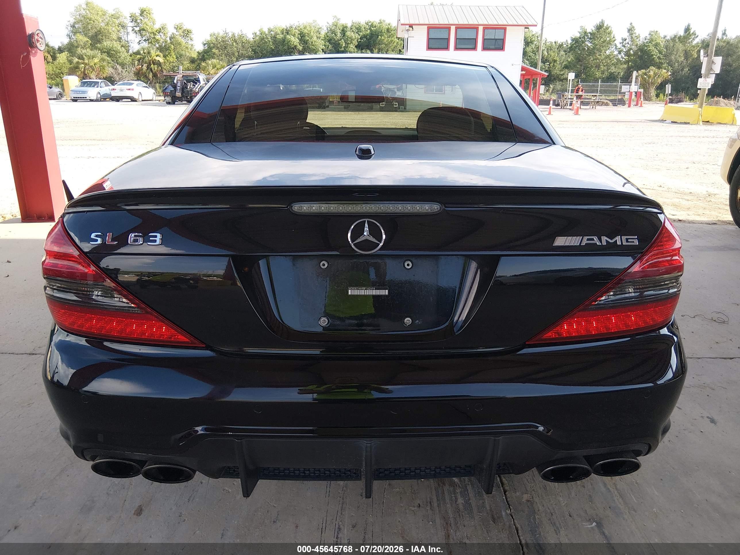2011 MERCEDES-BENZ SL 63 AMG SL63 AMG