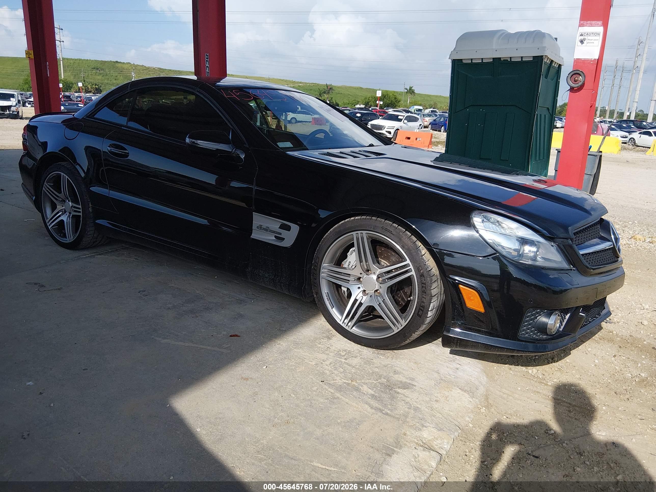2011 MERCEDES-BENZ SL 63 AMG SL63 AMG