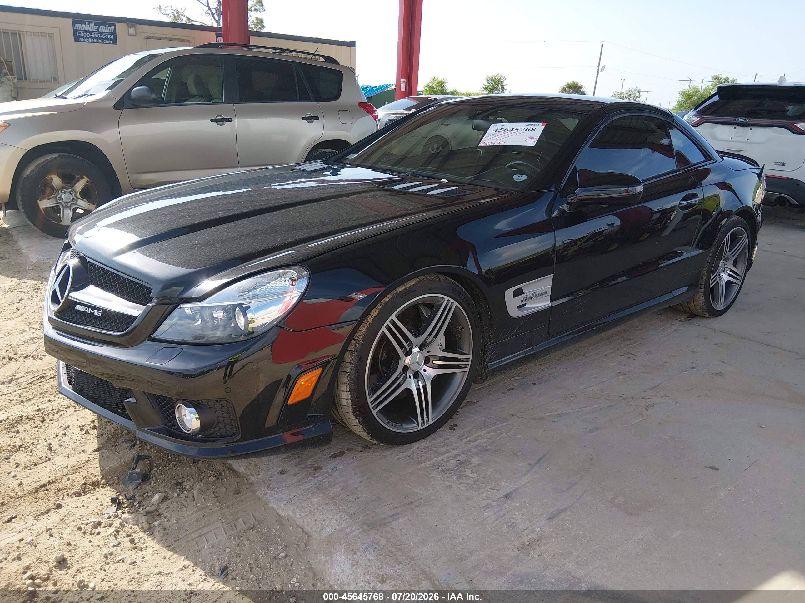 2011 MERCEDES-BENZ SL 63 AMG SL63 AMG