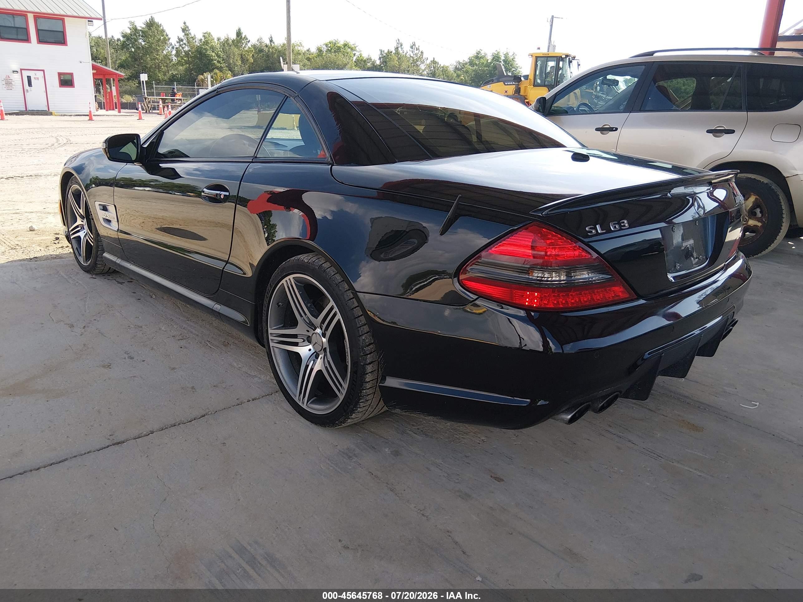 2011 MERCEDES-BENZ SL 63 AMG SL63 AMG