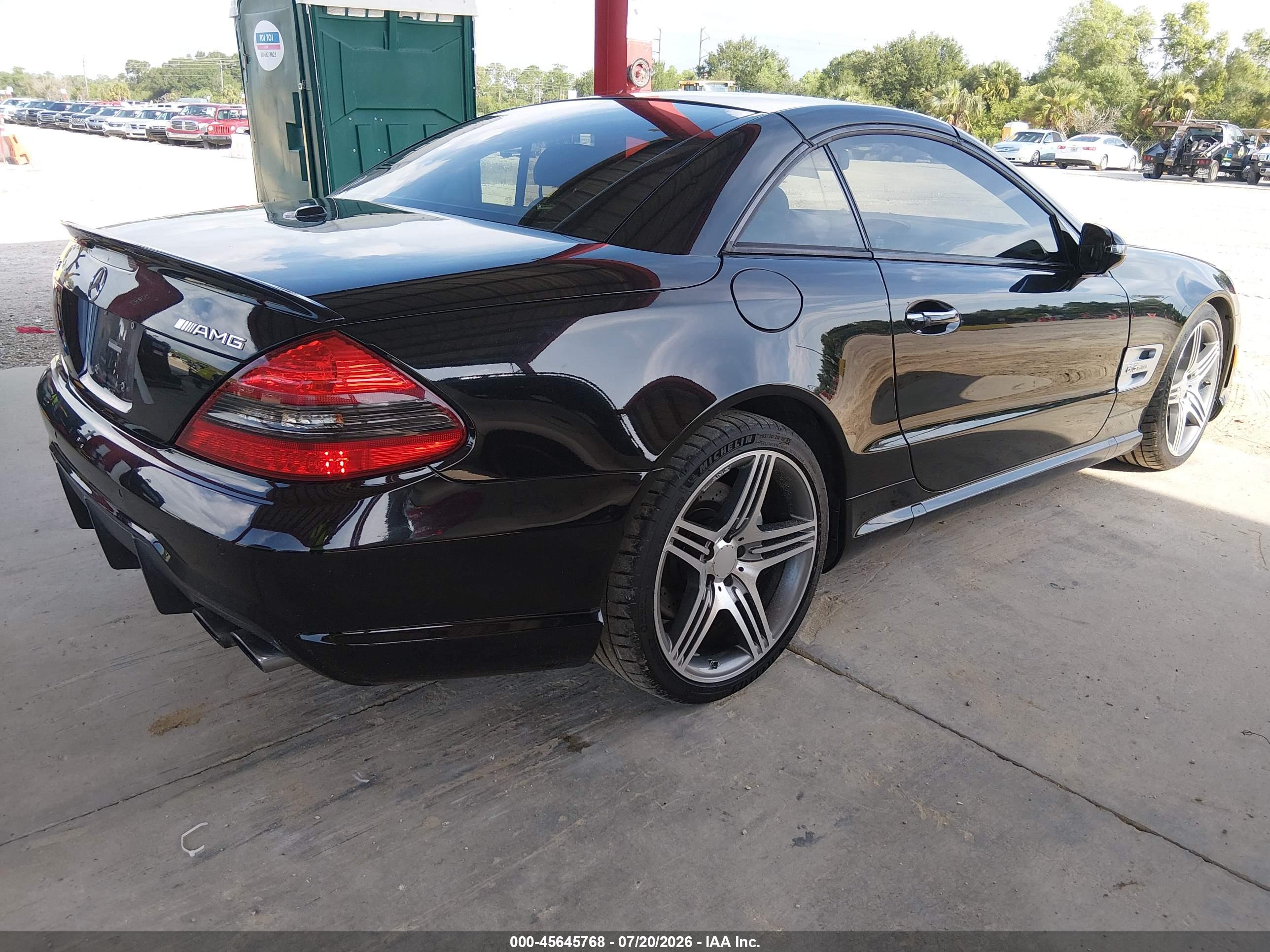 2011 MERCEDES-BENZ SL 63 AMG SL63 AMG
