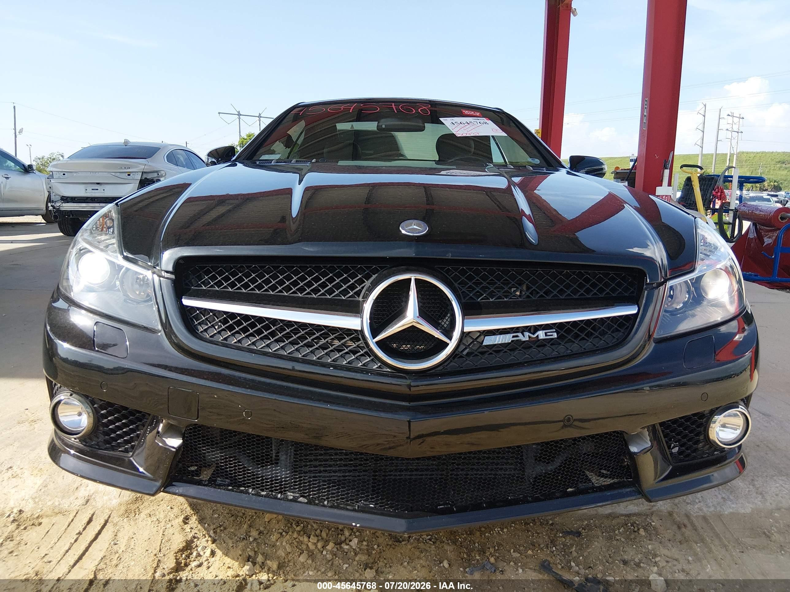 2011 MERCEDES-BENZ SL 63 AMG SL63 AMG