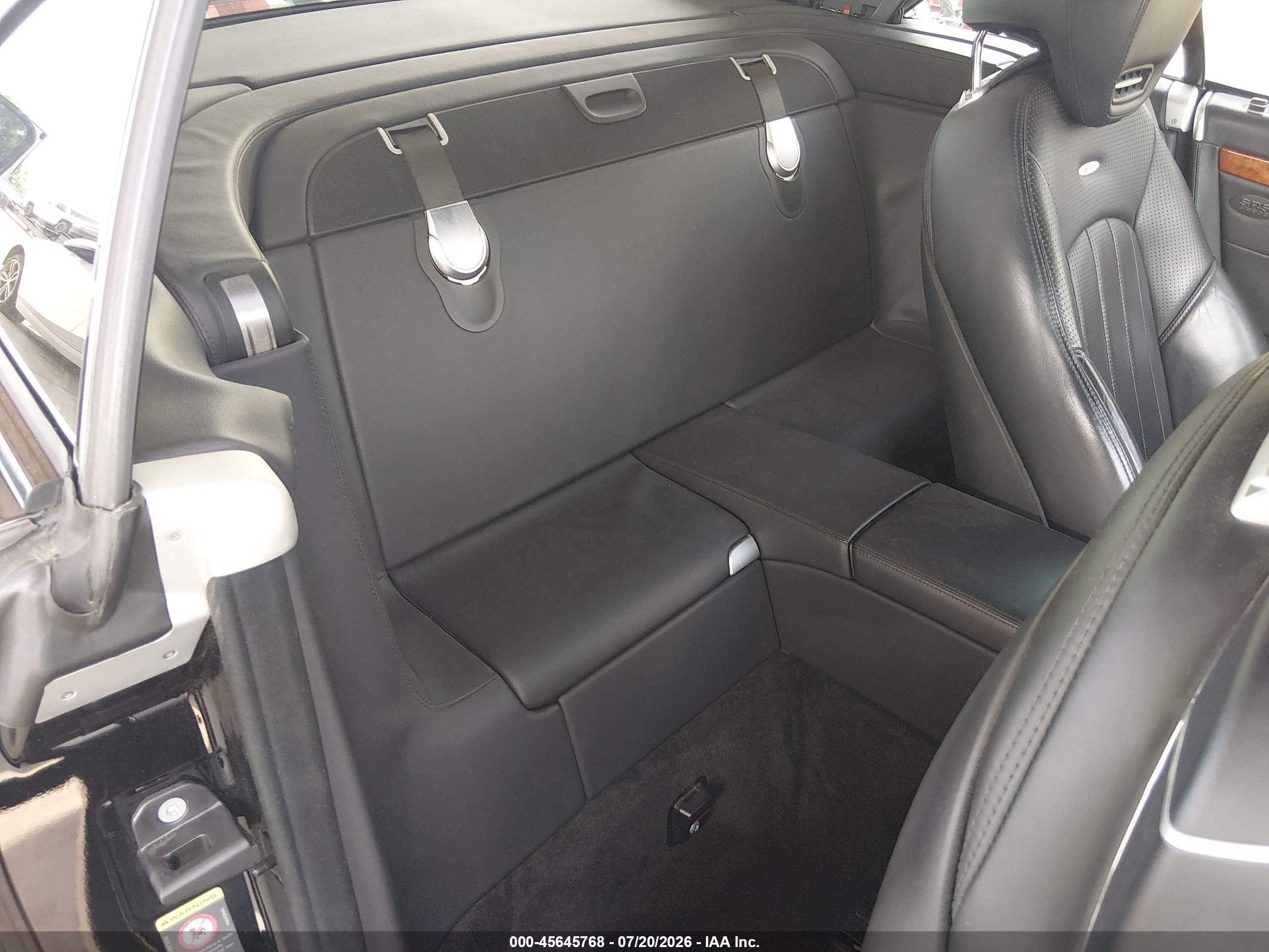 2011 MERCEDES-BENZ SL 63 AMG SL63 AMG