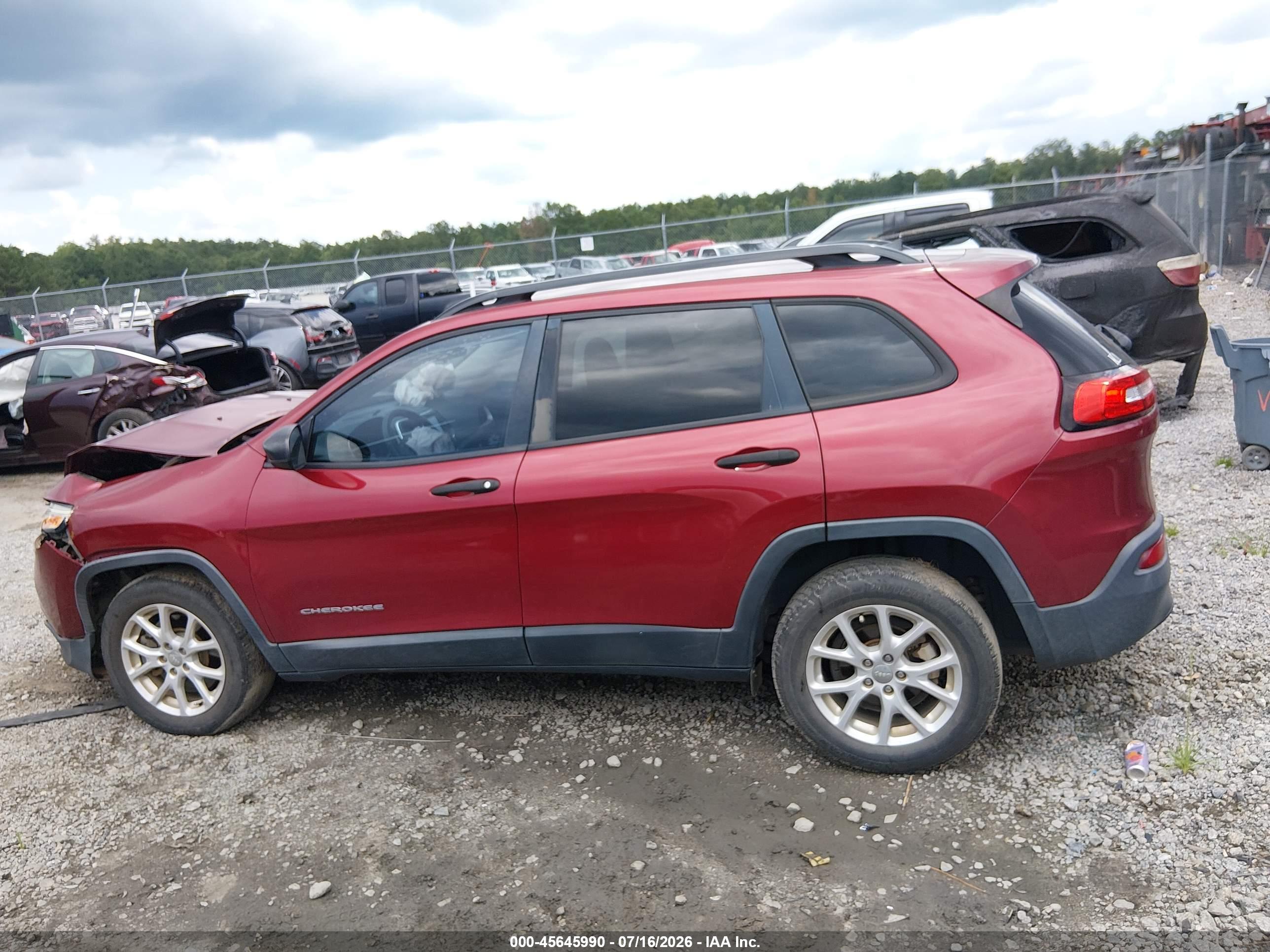 2017 JEEP CHEROKEE SPORT