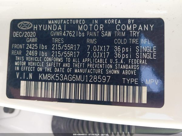 2021 HYUNDAI KONA ELECTRIC ULTIMATE