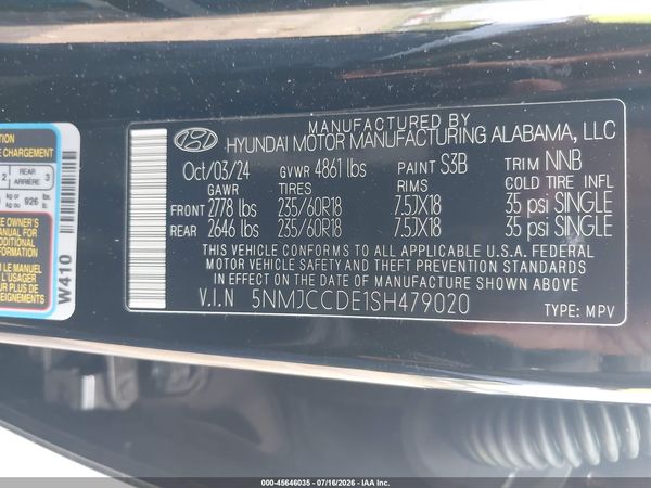 2025 HYUNDAI TUCSON SEL CONVENIENCE