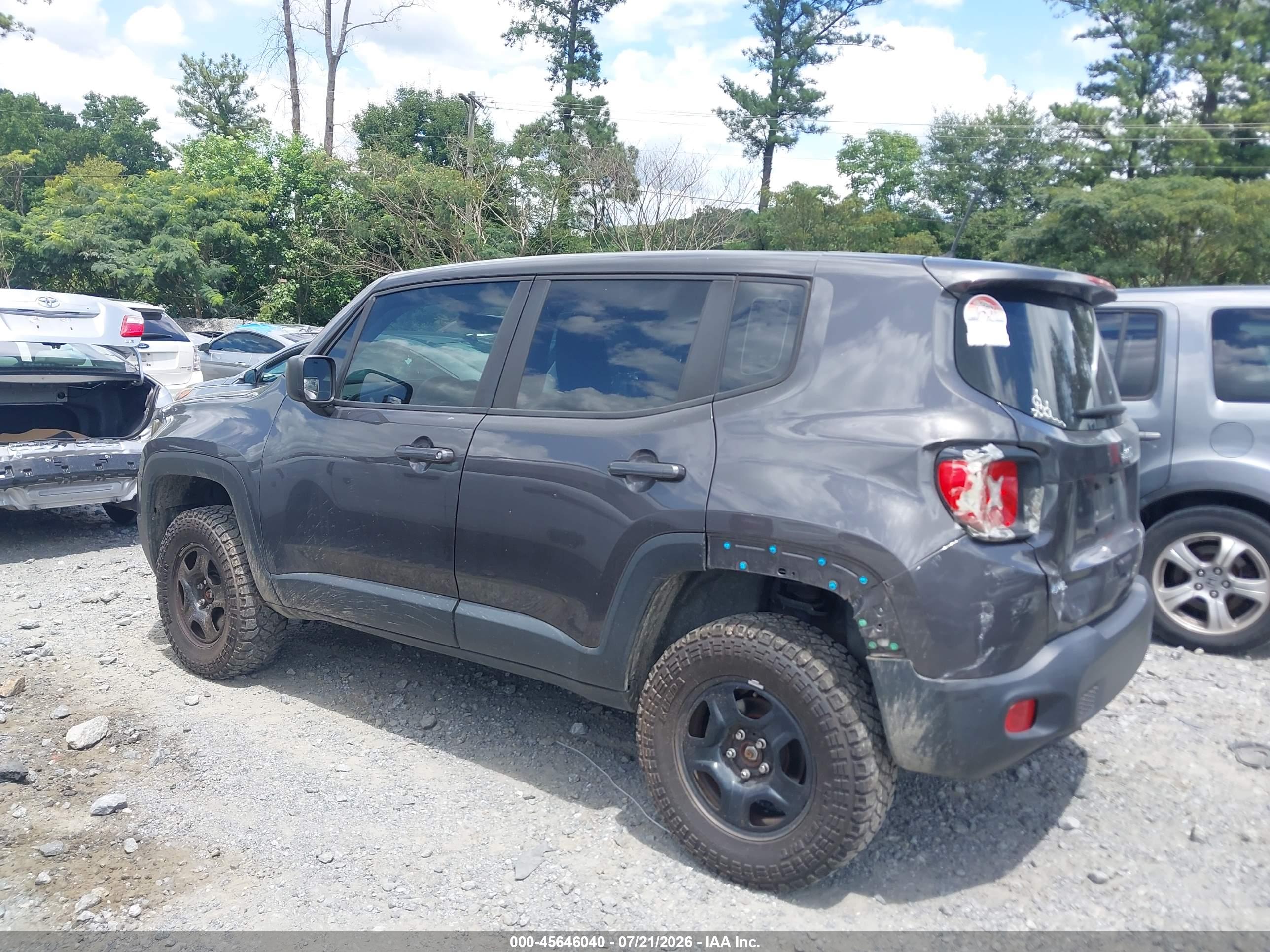 2018 JEEP RENEGADE SPORT 4X4