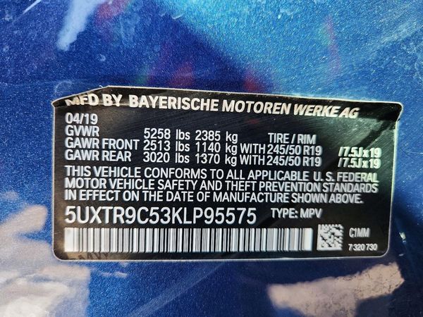 2019 BMW X3 xDrive30i