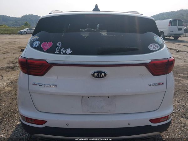 2017 KIA SPORTAGE SX TURBO