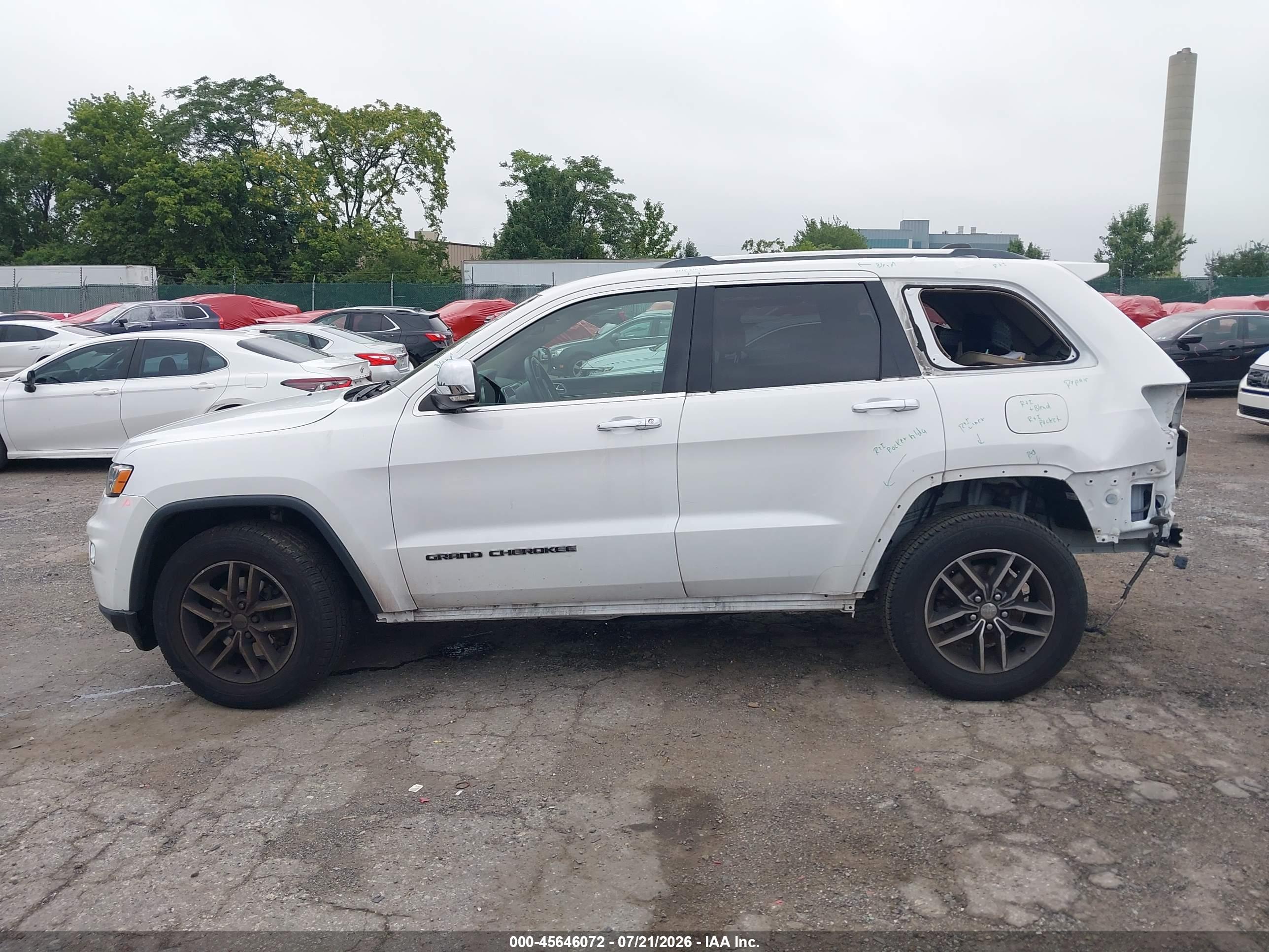 2018 JEEP GRAND CHEROKEE LIMITED 4X4