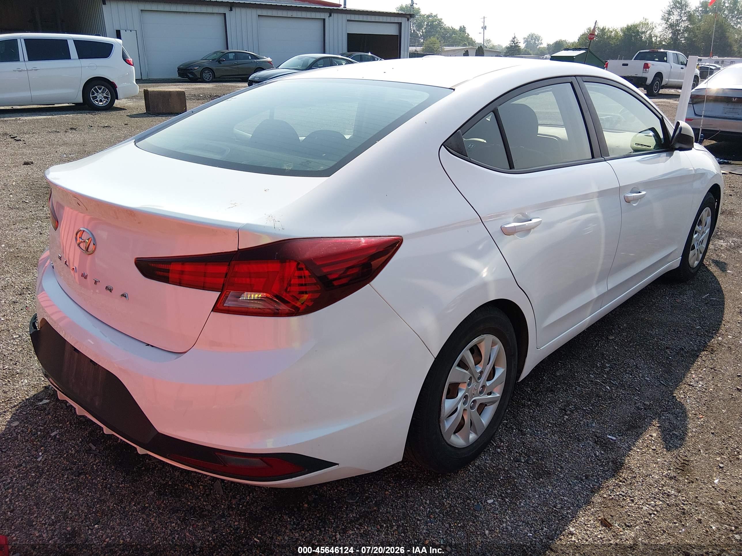 2019 HYUNDAI ELANTRA SE