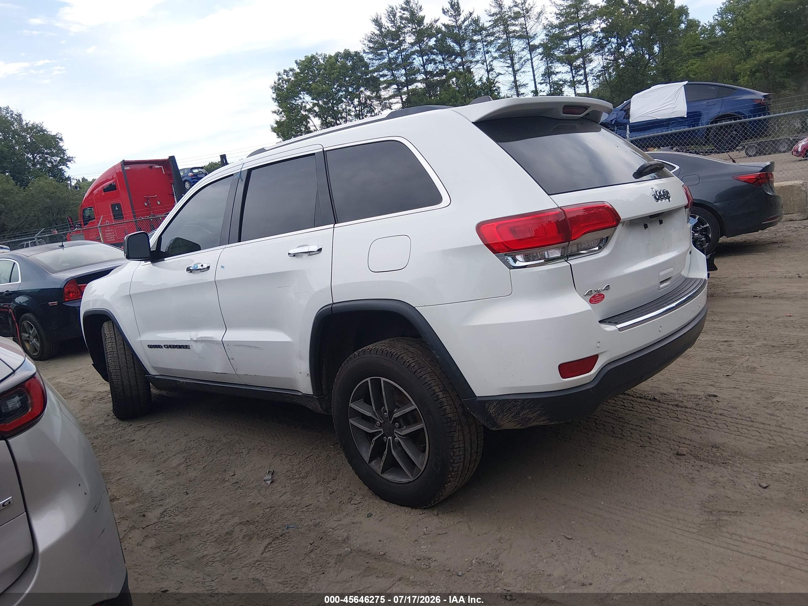 2019 JEEP GRAND CHEROKEE LIMITED 4X4