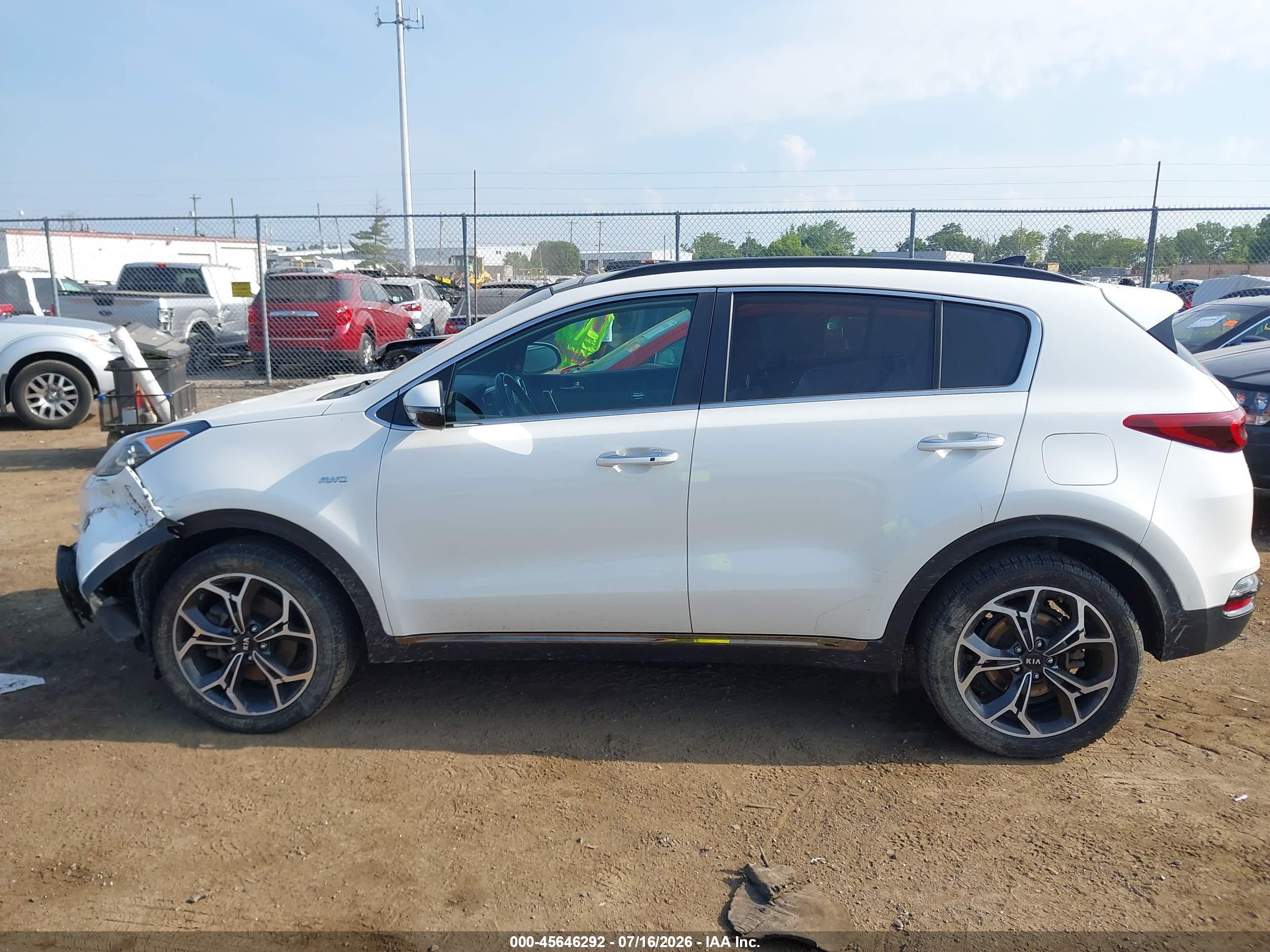 2020 KIA SPORTAGE SX TURBO