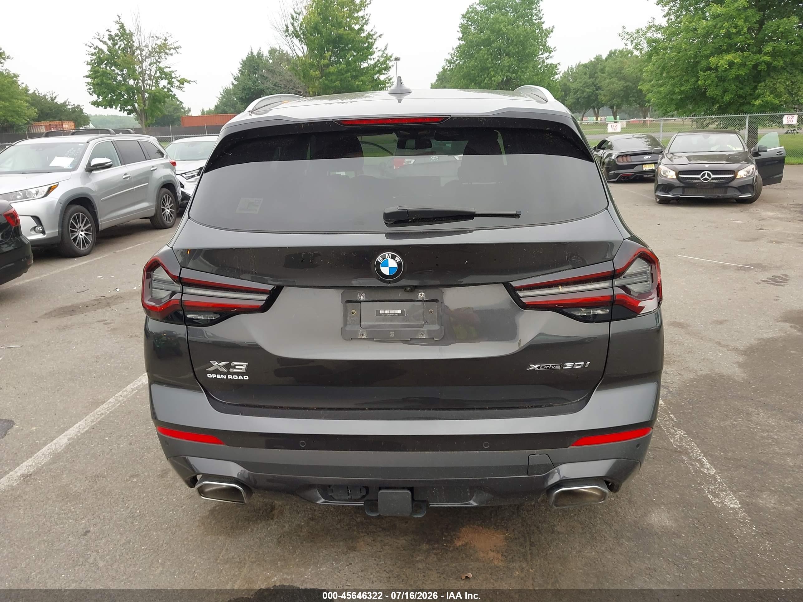 2022 BMW X3 XDRIVE30I