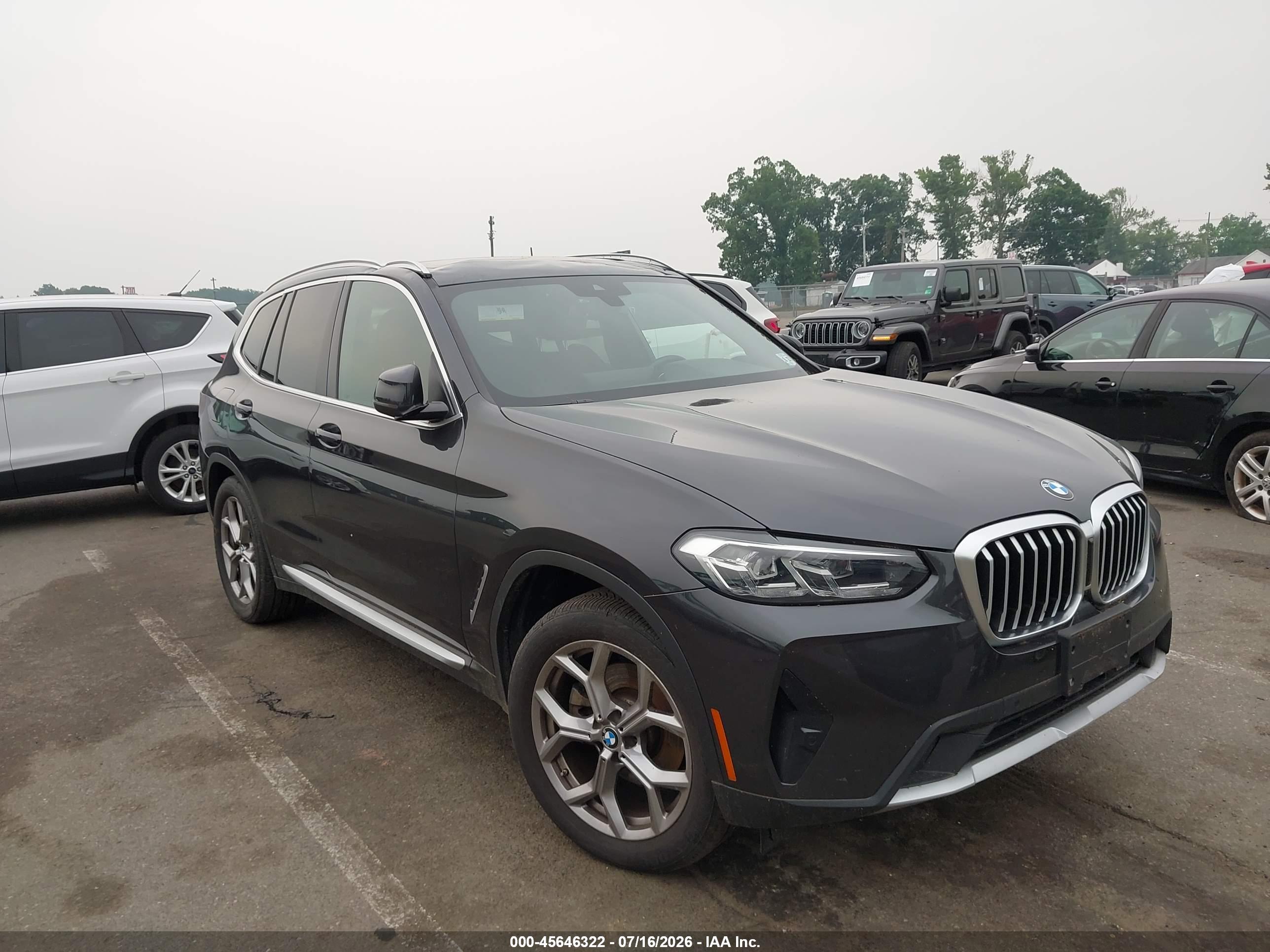2022 BMW X3 XDRIVE30I