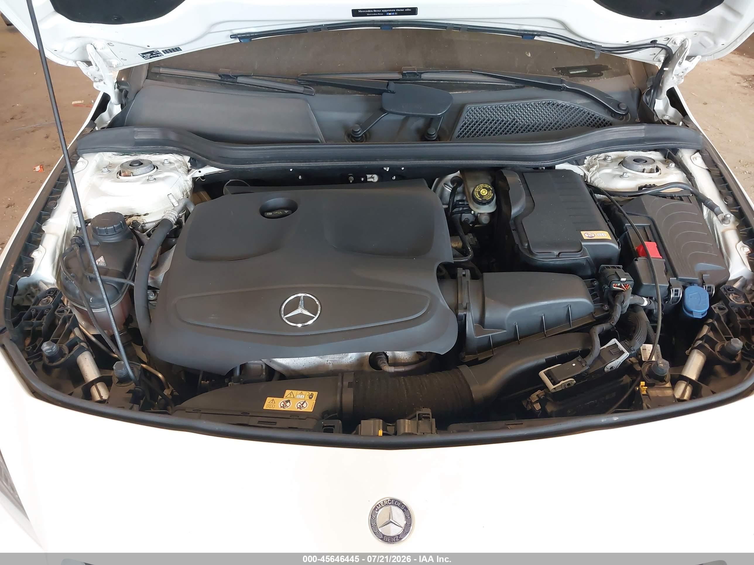 2016 MERCEDES-BENZ CLA 250 4MATIC