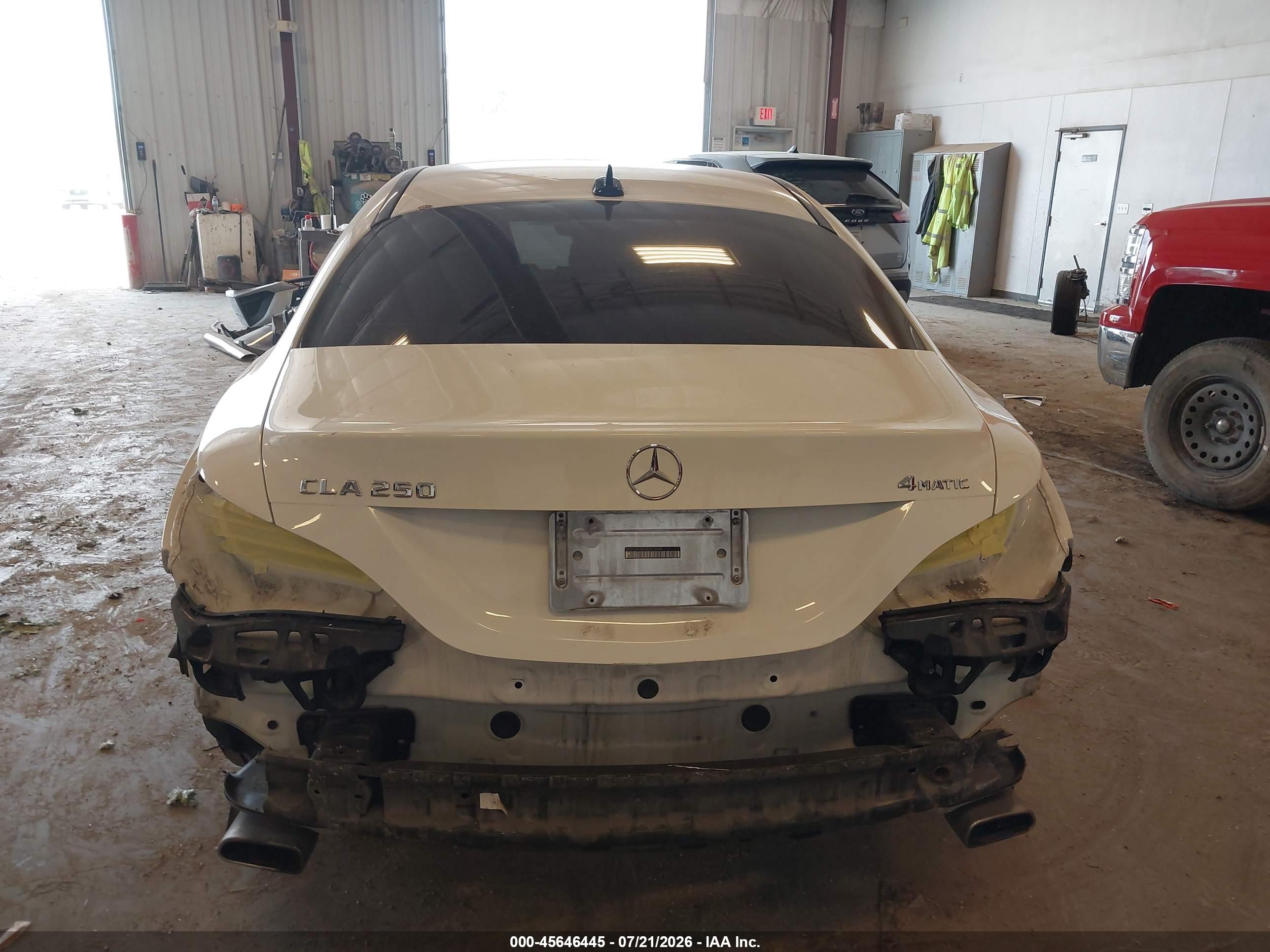 2016 MERCEDES-BENZ CLA 250 4MATIC