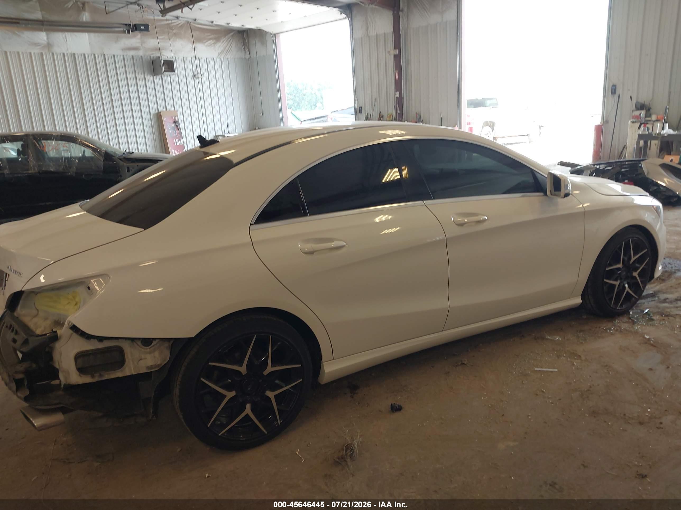 2016 MERCEDES-BENZ CLA 250 4MATIC