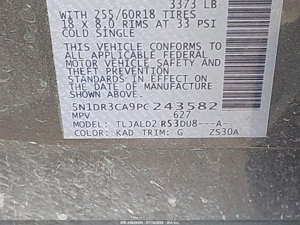 2023 NISSAN PATHFINDER SL FWD
