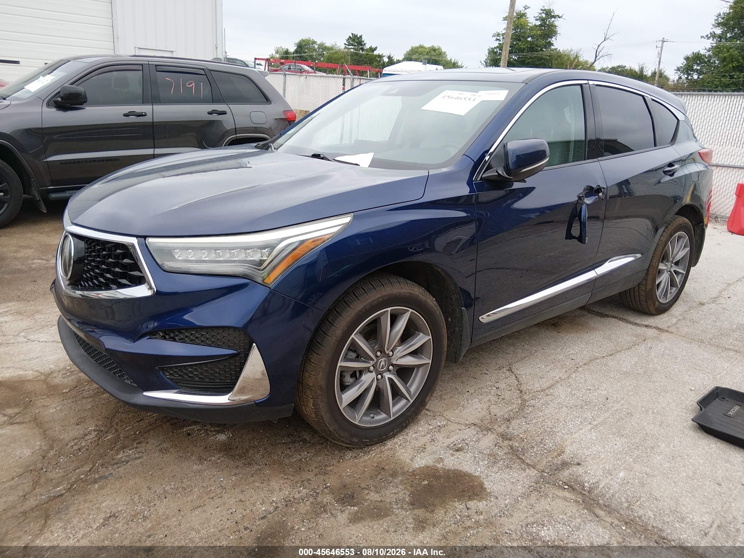 2019 ACURA RDX TECHNOLOGY PACKAGE — I2