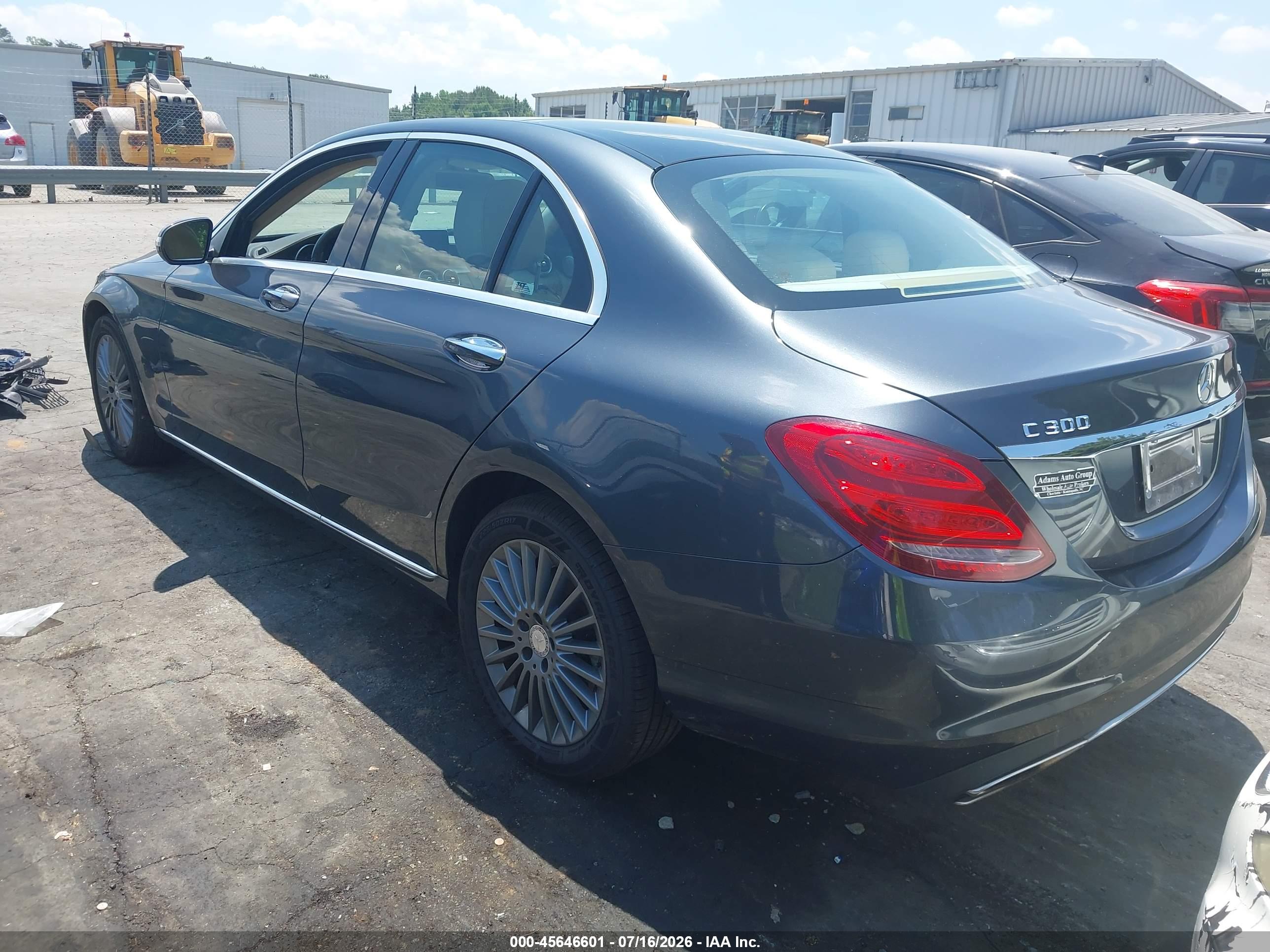 2015 MERCEDES-BENZ C 300 LUXURY 4MATIC