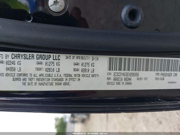 2014 DODGE CHALLENGER SXT PLUS