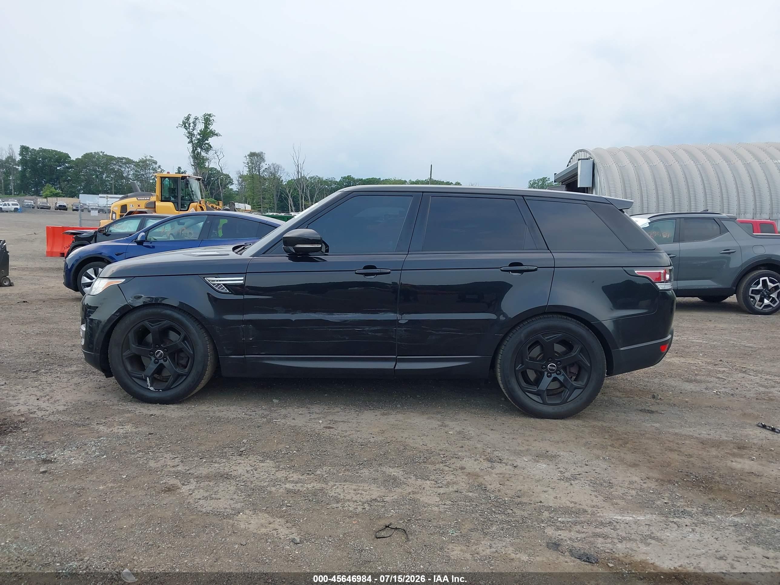 2017 LAND ROVER RANGE ROVER SPORT 3.0L V6 SUPERCHARGED HSE
