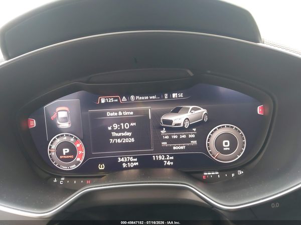 2021 AUDI TT RS TFSI QUATTRO S TRONIC