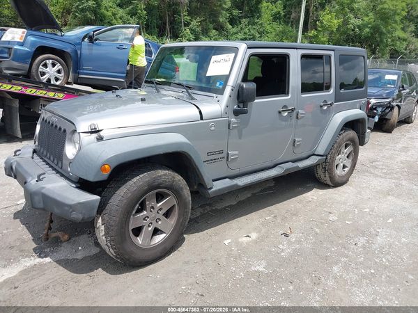 2017 JEEP WRANGLER UNLIMITED SPORT