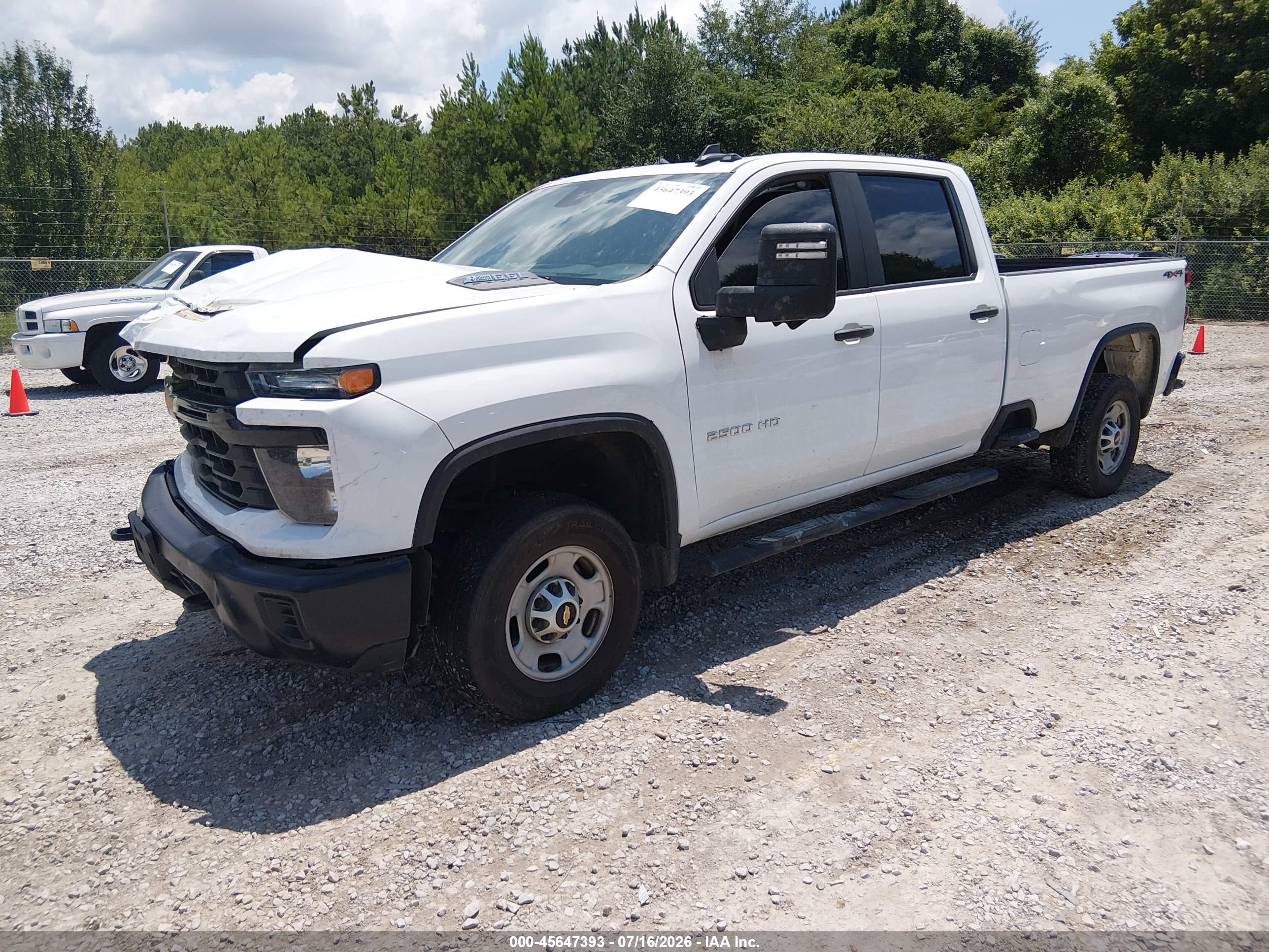 2024 CHEVROLET SILVERADO 2500HD 4WD  LONG BED WORK TRUCK — I2
