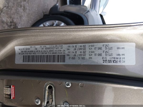 2019 JEEP CHEROKEE LATITUDE FWD