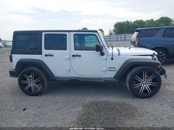 2017 JEEP WRANGLER UNLIMITED SPORT