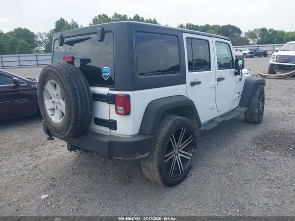 2017 JEEP WRANGLER UNLIMITED SPORT