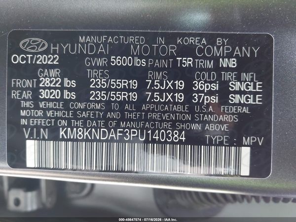 2023 HYUNDAI IONIQ 5 SEL