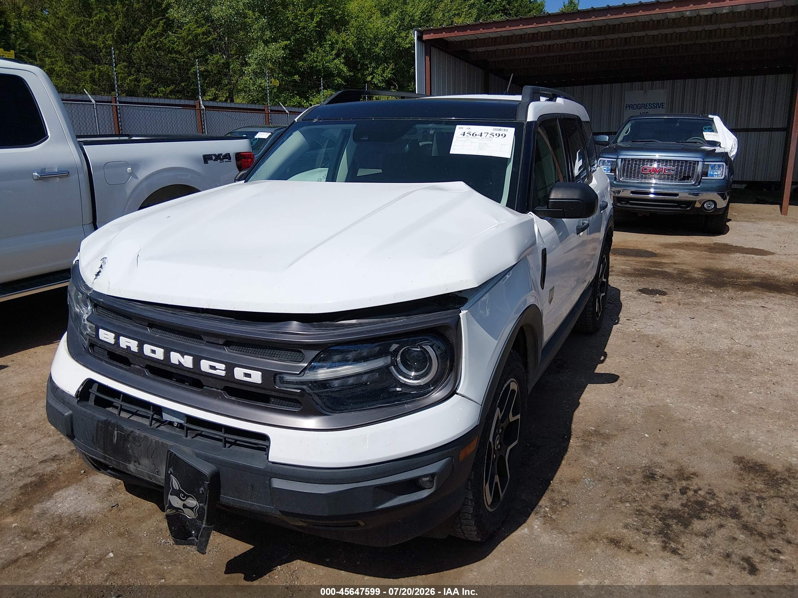 2021 FORD BRONCO SPORT BIG BEND — I2