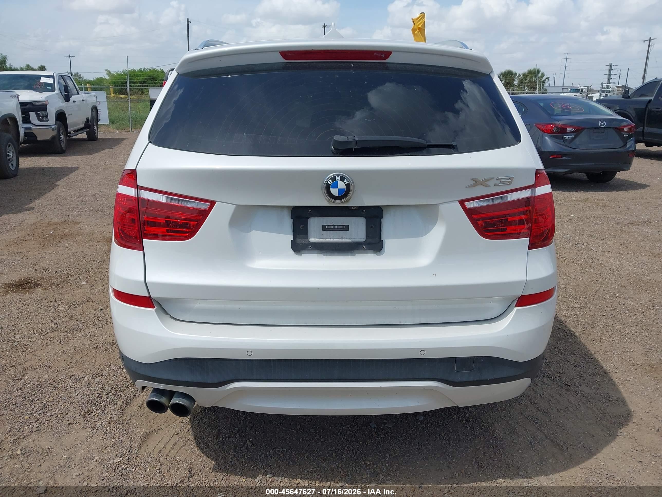 2017 BMW X3 SDRIVE28I
