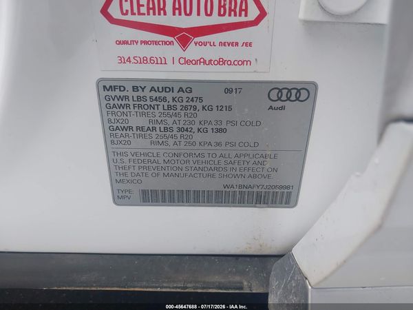 2018 AUDI Q5