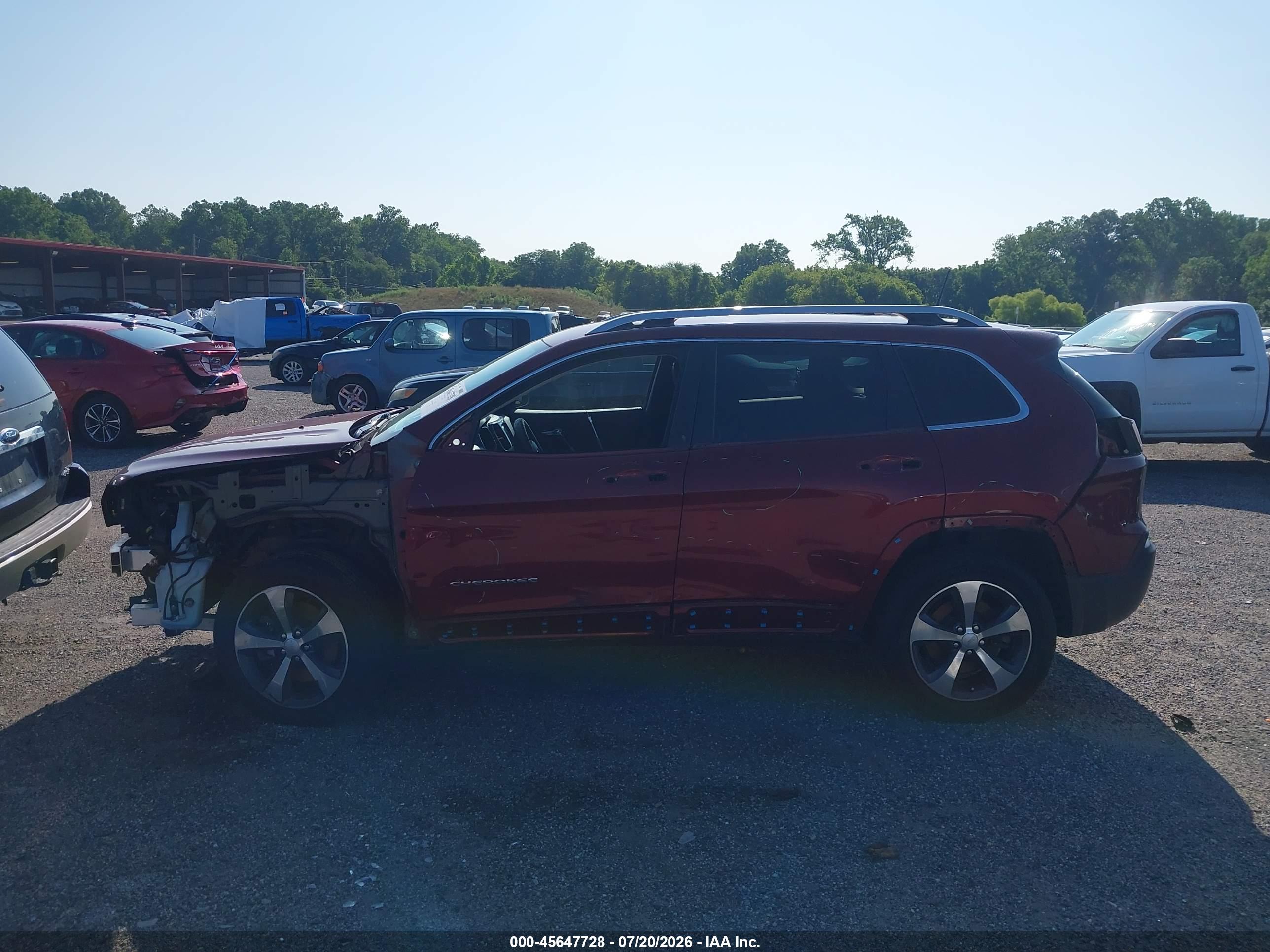 2019 JEEP CHEROKEE LIMITED 4X4