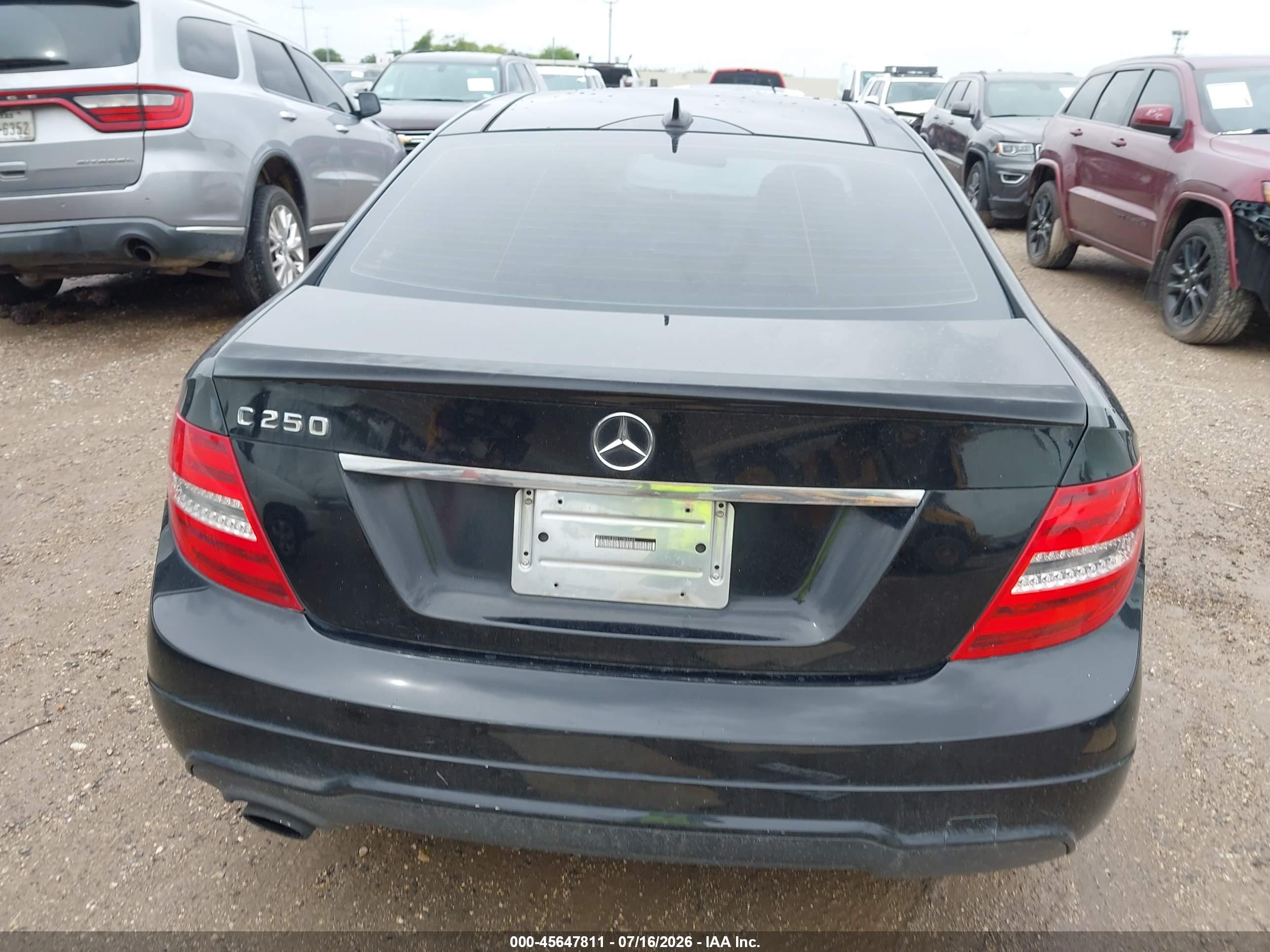 2015 MERCEDES-BENZ C 250 C250