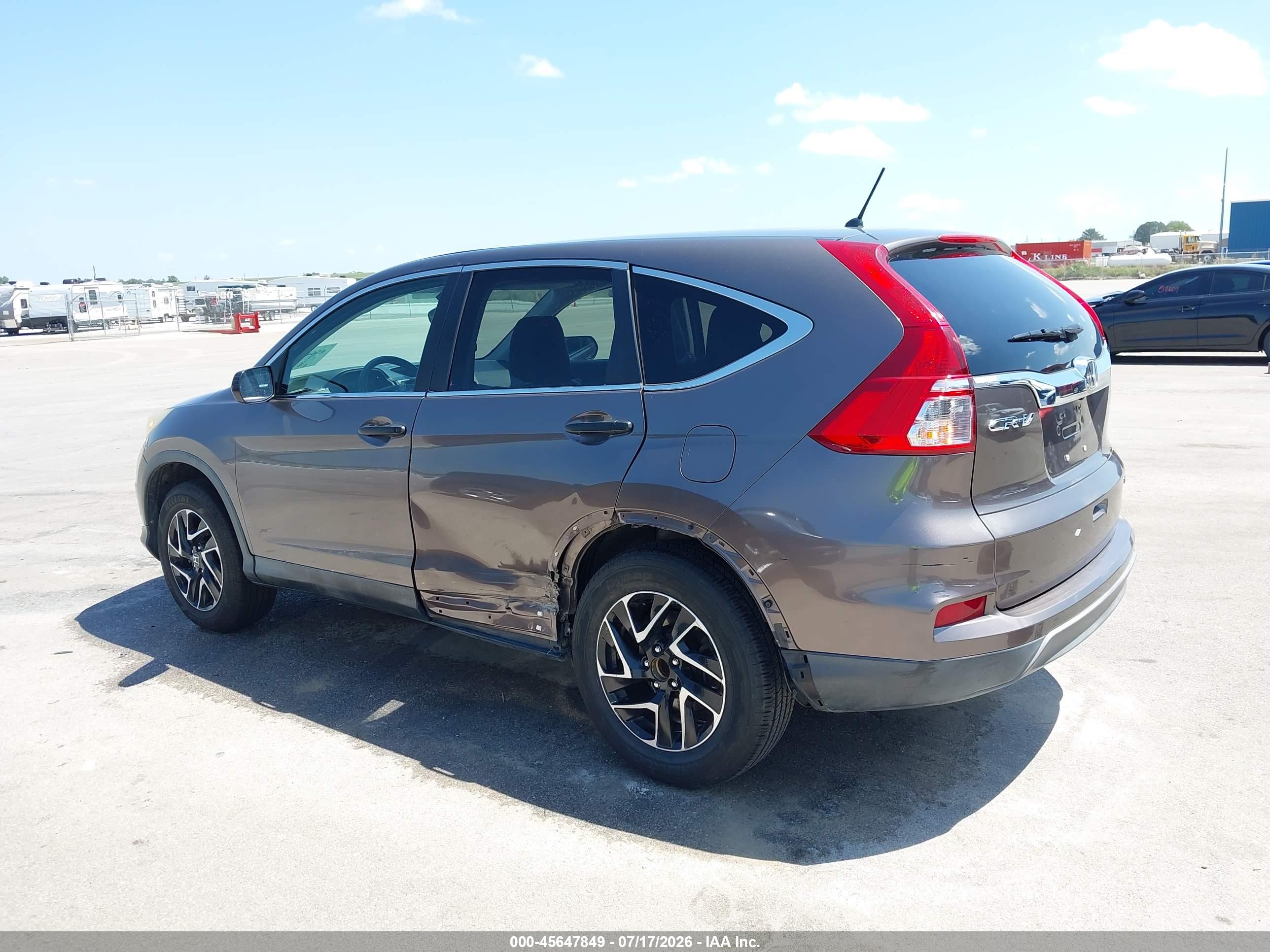 2016 HONDA CR-V SE