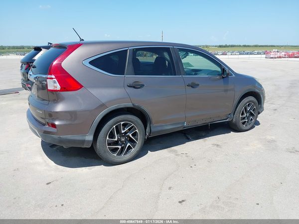 2016 HONDA CR-V SE