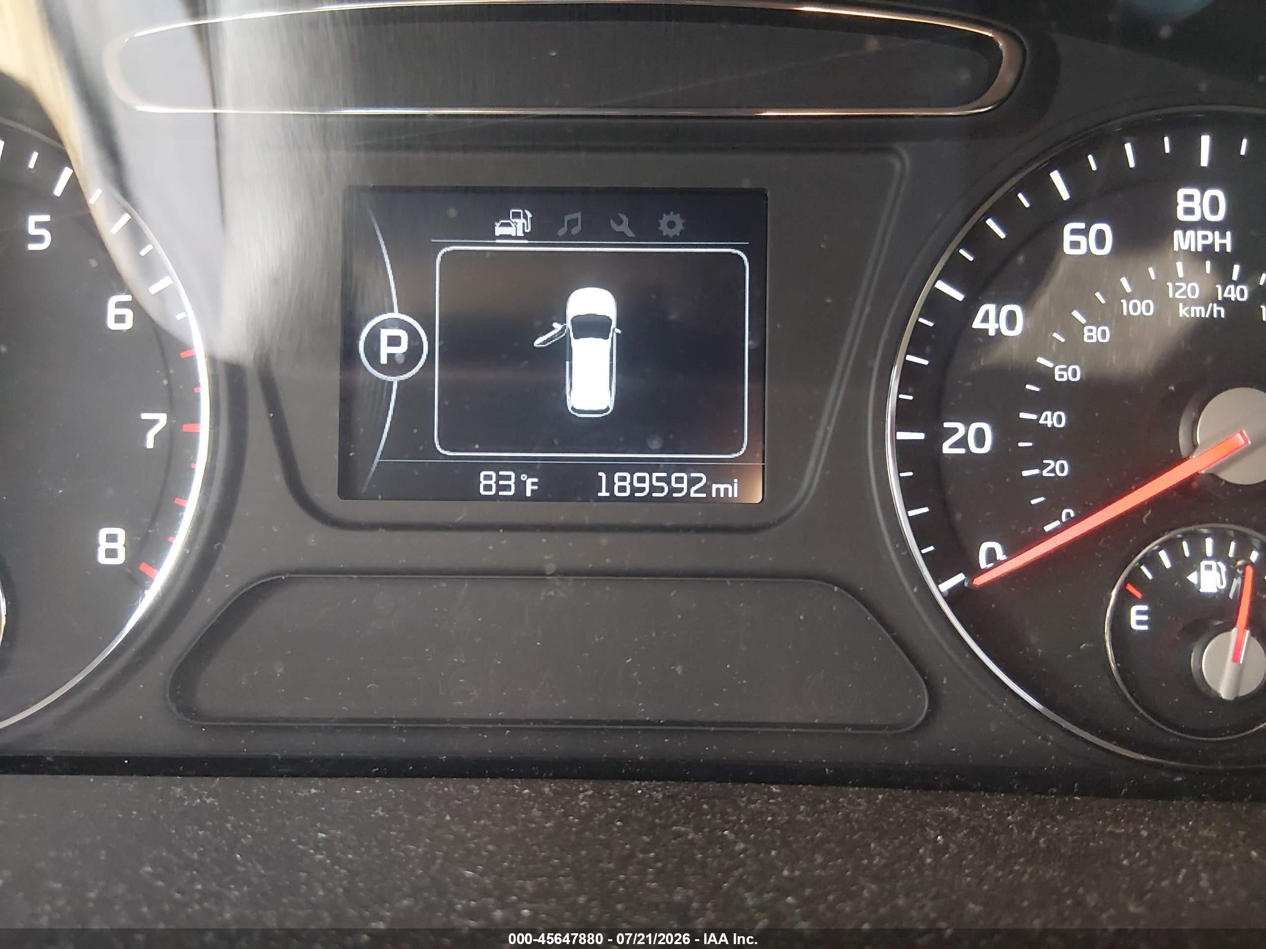 2016 KIA SORENTO 3.3L LX
