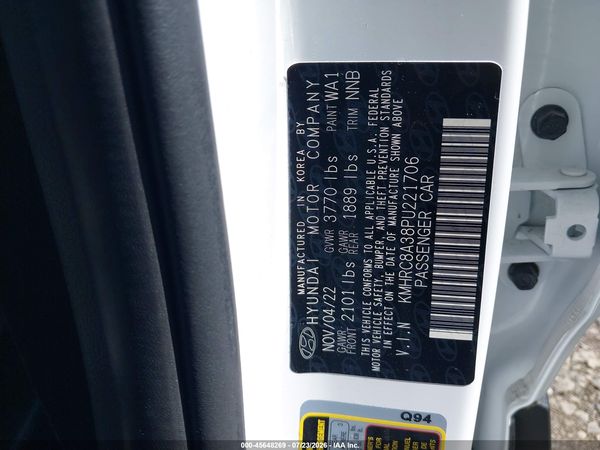2023 HYUNDAI VENUE LIMITED