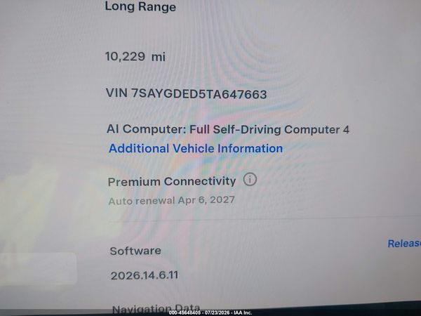 2026 TESLA MODEL Y